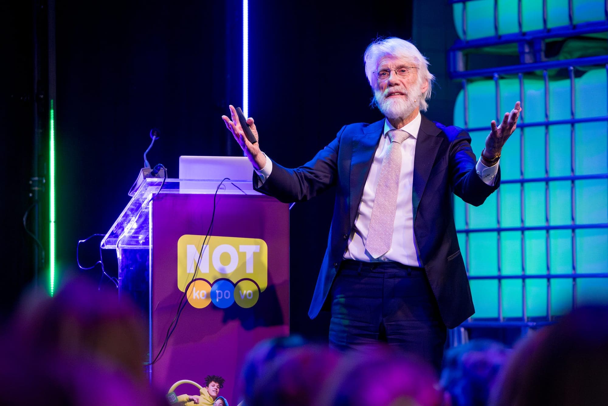 Keynote speaker at the NOT education trade show at Jaarbeurs Utrecht