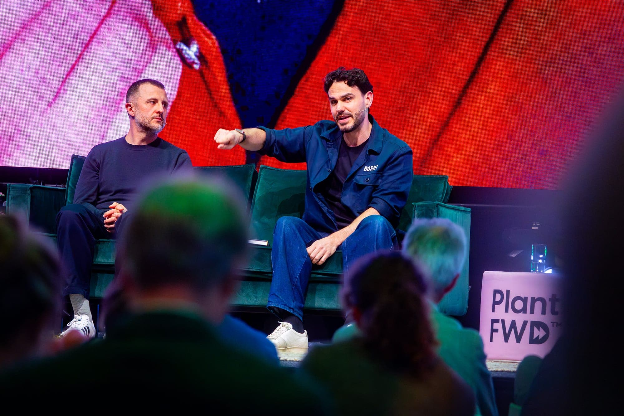 Panelgesprek op congres