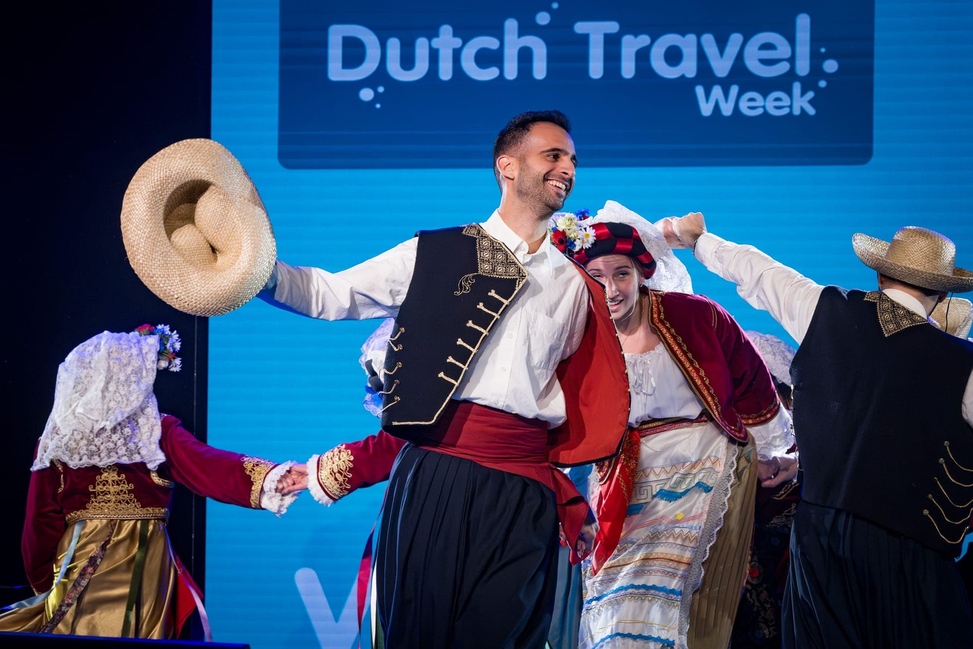 Dance performance on the show floor, Jaarbeurs Utrecht